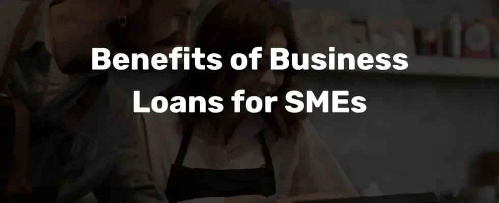 Benefits of Business Loans for SMEs