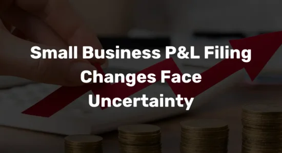 Small Business P&L Filing Changes Face Uncertainty